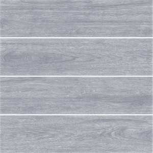 Piastrella per pavimento in legno grigio smaltato materiale da costruzione decorativo 200 * 1200